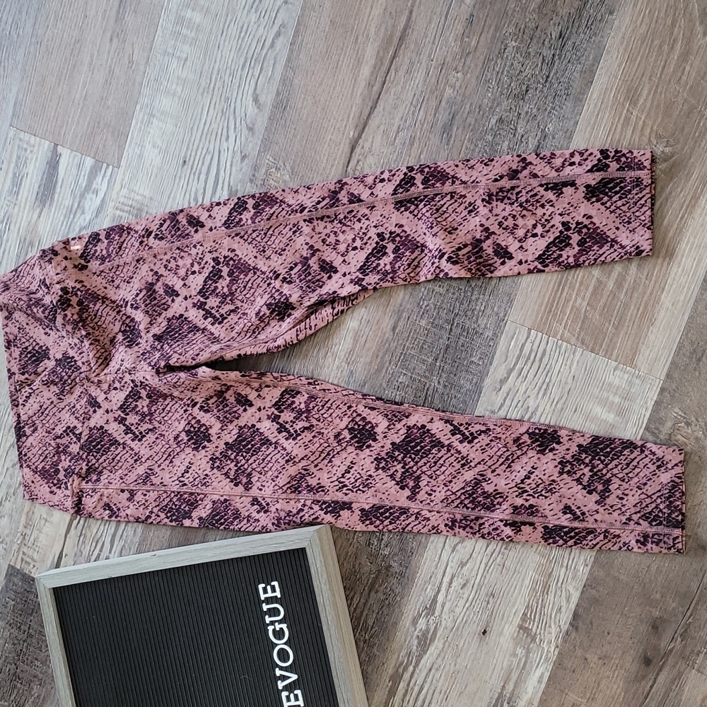 Pink Python Print Tight. - image 3